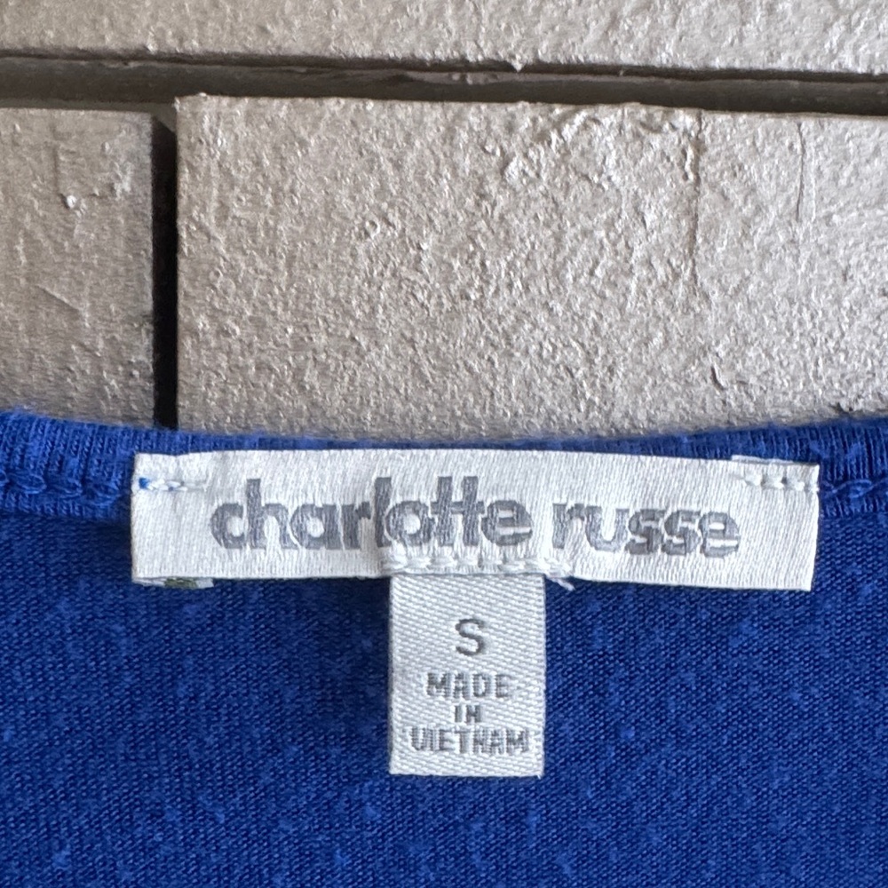 Charlotte Russe Cobalt Blue dress women’s size small. - Picture 2 of 4